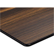 Dark Walnut Heavy Duty Outdoor Resin Table Top with Phenolic Edge19e806c6b6773519bc