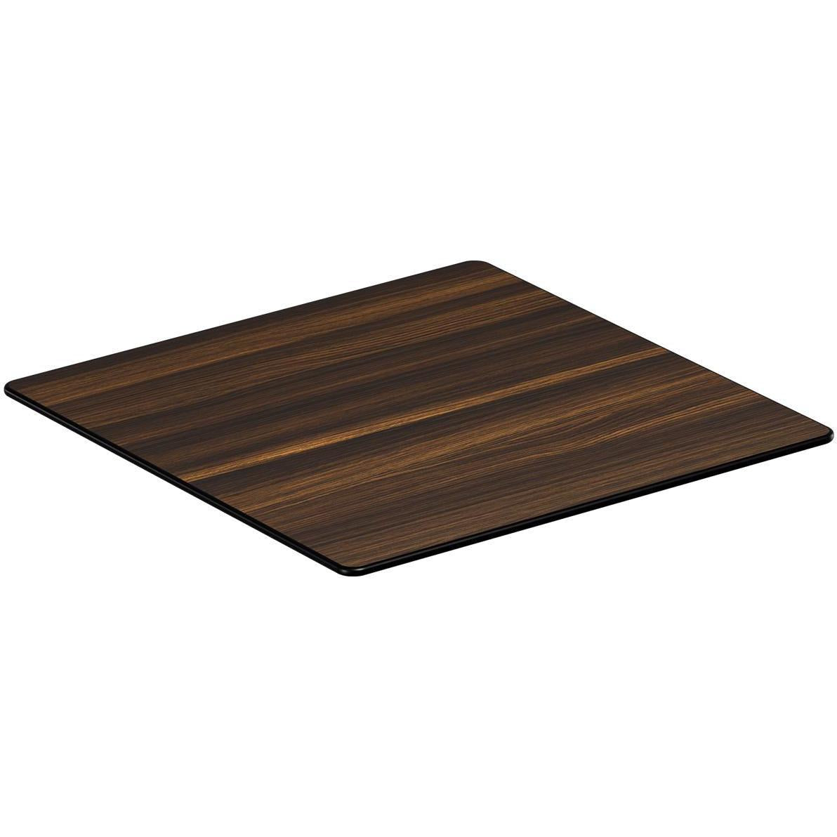 Dark Walnut Heavy Duty Outdoor Resin Table Top with Phenolic Edge19e806c6b6724af498