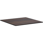 Dark Walnut Heavy Duty Outdoor Resin Table Top with Phenolic Edge19e806c6b675ae00f