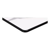 Light Marble Heavy Duty Outdoor Resin Table Top with Phenolic Edge19e805eeeb671e9423