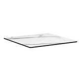 Light Marble Heavy Duty Outdoor Resin Table Top with Phenolic Edge19e805eeeb66327c67