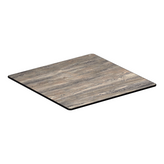 Reclaimed Walnut Heavy Duty Outdoor Resin Table Top with Phenolic Edge19e80718d1b40593c7