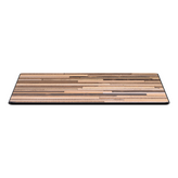 Reclaimed Wood Heavy Duty Outdoor Resin Table Top with Phenolic Edge19e8072d462651378