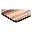 Reclaimed Wood Heavy Duty Outdoor Resin Table Top with Phenolic Edge19e8072d46261dad05