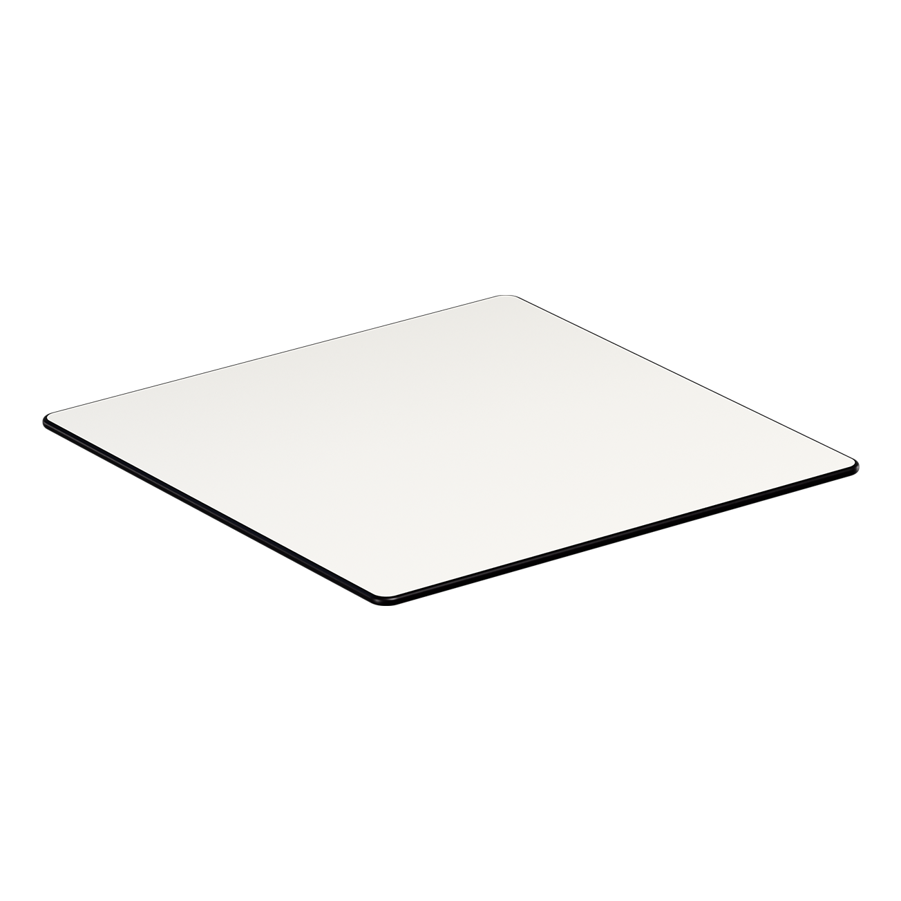 White Outdoor Resin Table Top with Phenolic Edge19e806f2d141cabe3d