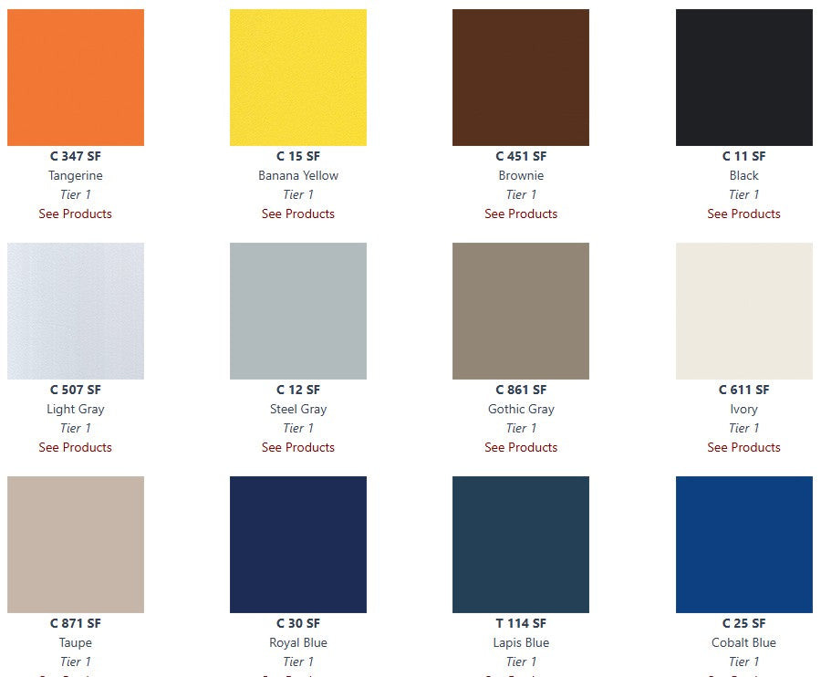 2 Inch PVC Edge Premium Table Tops