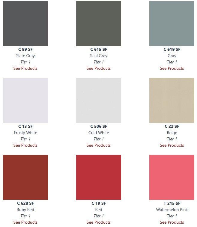 Retro Rippled T-Mold Edge Laminate Table Tops