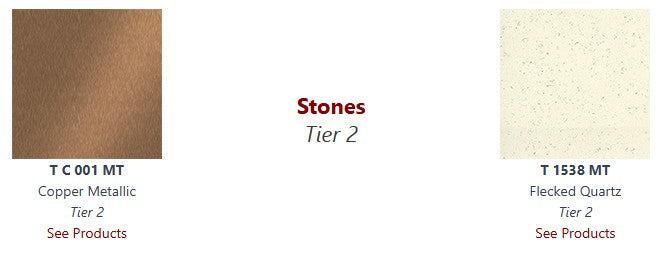 Retro Rippled T-Mold Edge Laminate Table Tops