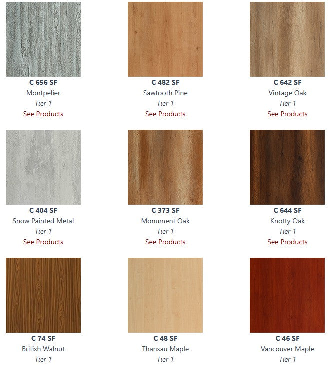 2 Inch PVC Edge Premium Table Tops