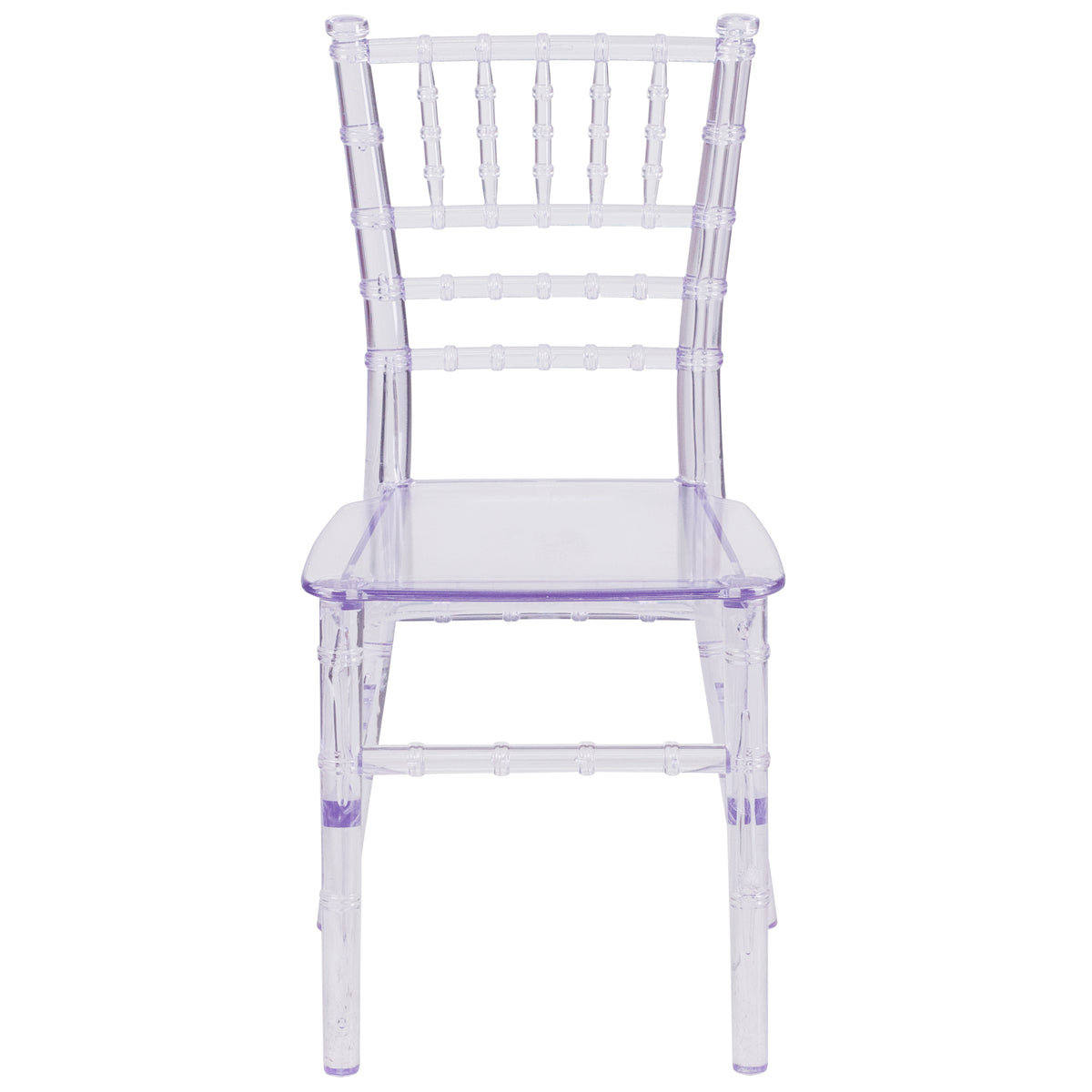 HERCULES Child Size Transparent Chiavari Chair – Durable Resin Kids Chair for Weddings, Parties & Everyday Use