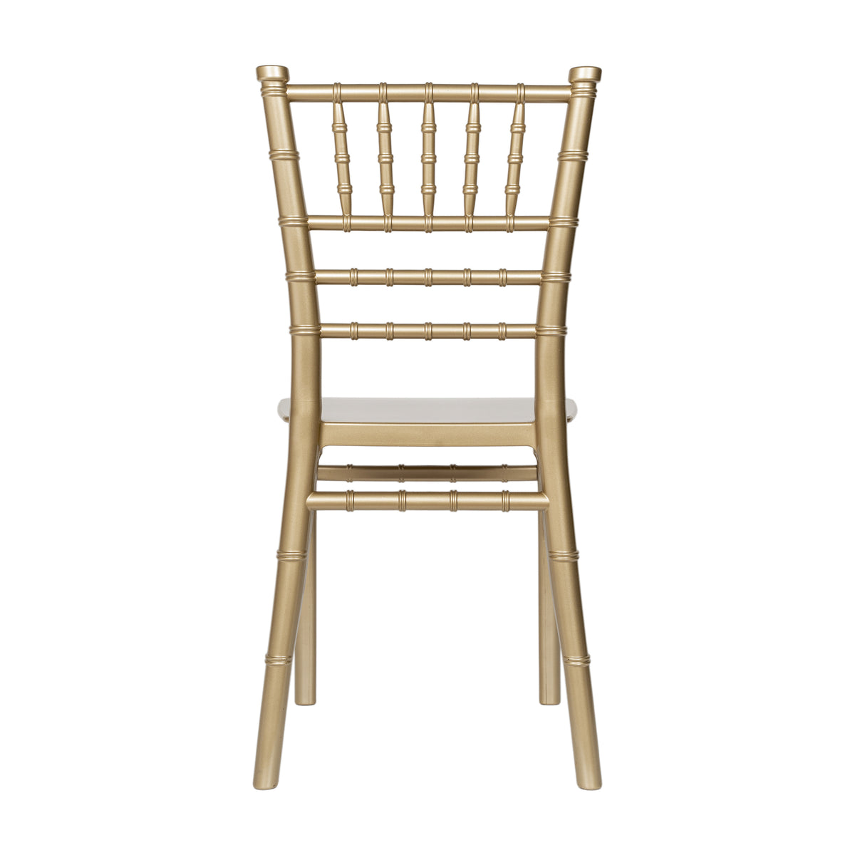 HERCULES Child Size Gold Chiavari Chair – Durable Resin Kids Chair for Weddings, Parties & Everyday Use