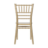 HERCULES Child Size Gold Chiavari Chair – Durable Resin Kids Chair for Weddings, Parties & Everyday Use