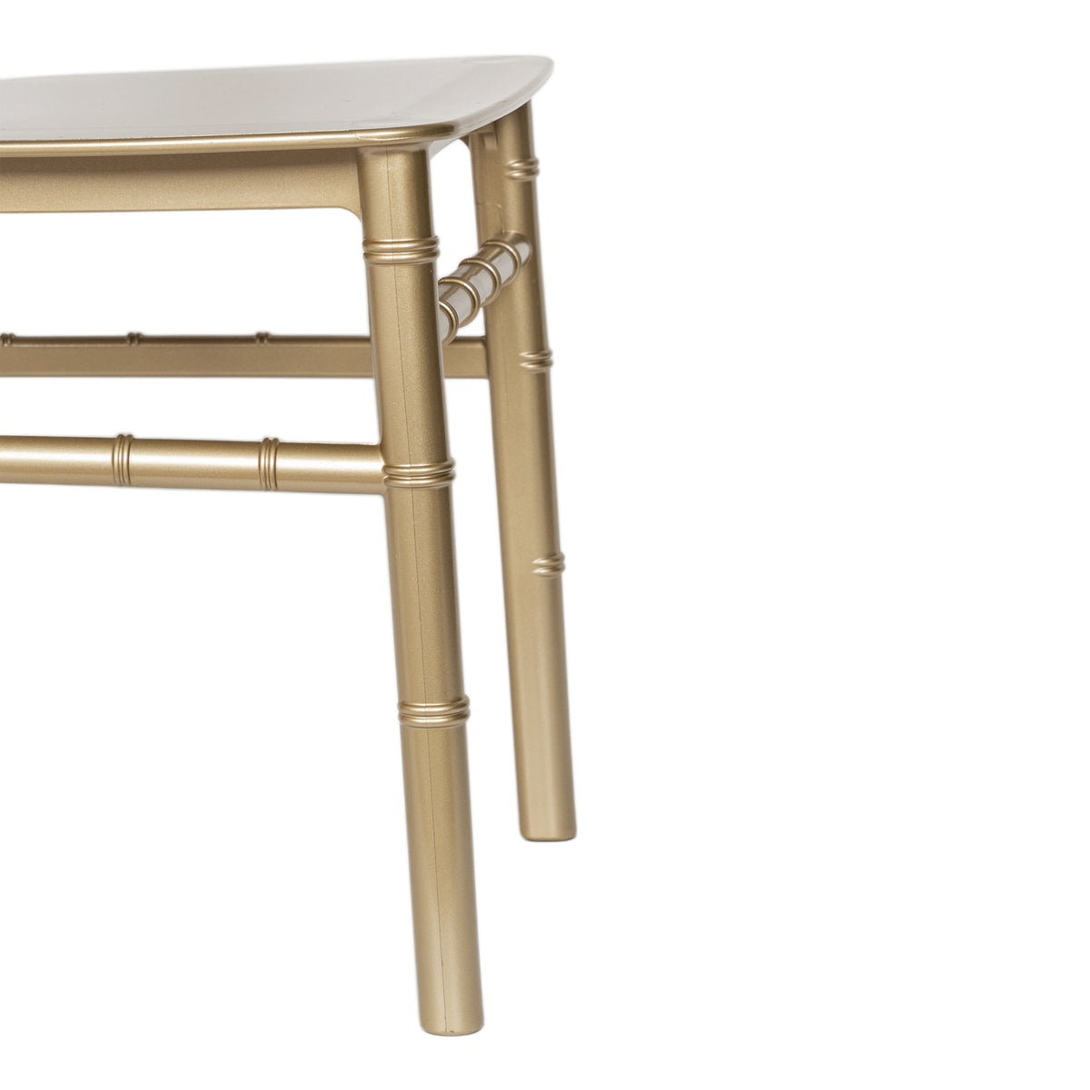 HERCULES Child Size Gold Chiavari Chair – Durable Resin Kids Chair for Weddings, Parties & Everyday Use