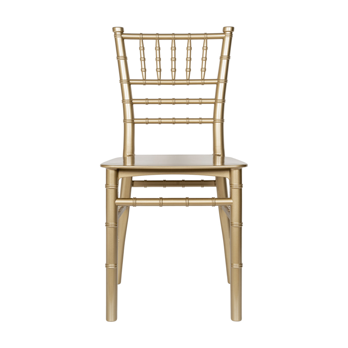 HERCULES Child Size Gold Chiavari Chair – Durable Resin Kids Chair for Weddings, Parties & Everyday Use