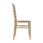 HERCULES Child Size Gold Chiavari Chair – Durable Resin Kids Chair for Weddings, Parties & Everyday Use