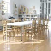 HERCULES Child Size Gold Chiavari Chair – Durable Resin Kids Chair for Weddings, Parties & Everyday Use