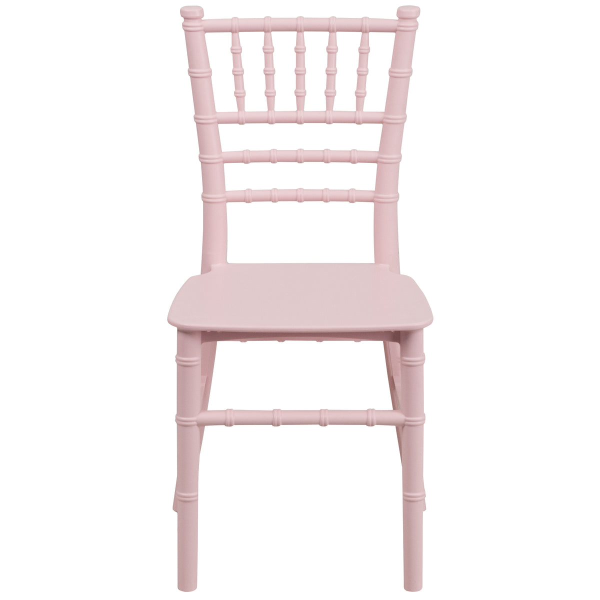 HERCULES Child Size Pink Chiavari Chair – Durable Resin Kids Chair for Weddings, Parties & Everyday Use