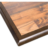 Custom Laminated Restaurant Table Top with an Inlay Wood Edge19e804fcc3872991b5