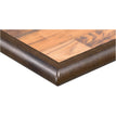 Custom Laminated Restaurant Table Top with an Inlay Wood Edge19e804fcc3869a5677