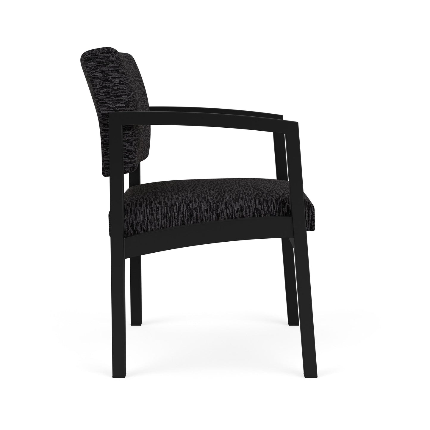 Lenox Steel Waiting Reception Guest Chair Metal Frame