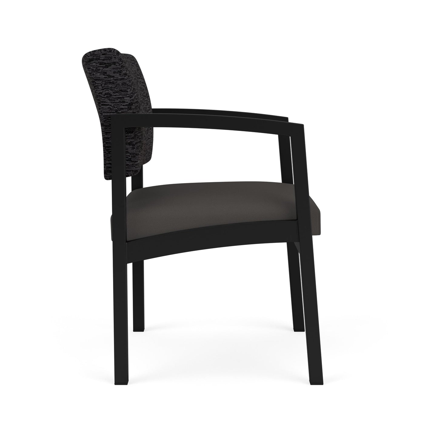 Lenox Steel Waiting Reception Guest Chair Metal Frame