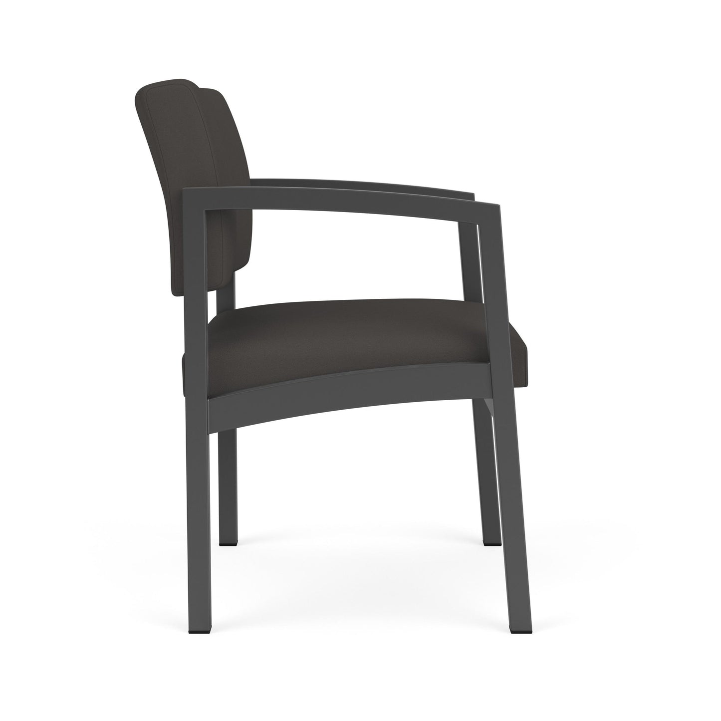 Lenox Steel Waiting Reception Guest Chair Metal Frame