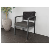 Lenox Steel Waiting Reception Guest Chair Metal Frame