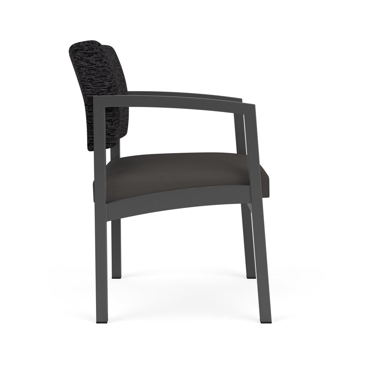 Lenox Steel Waiting Reception Guest Chair Metal Frame
