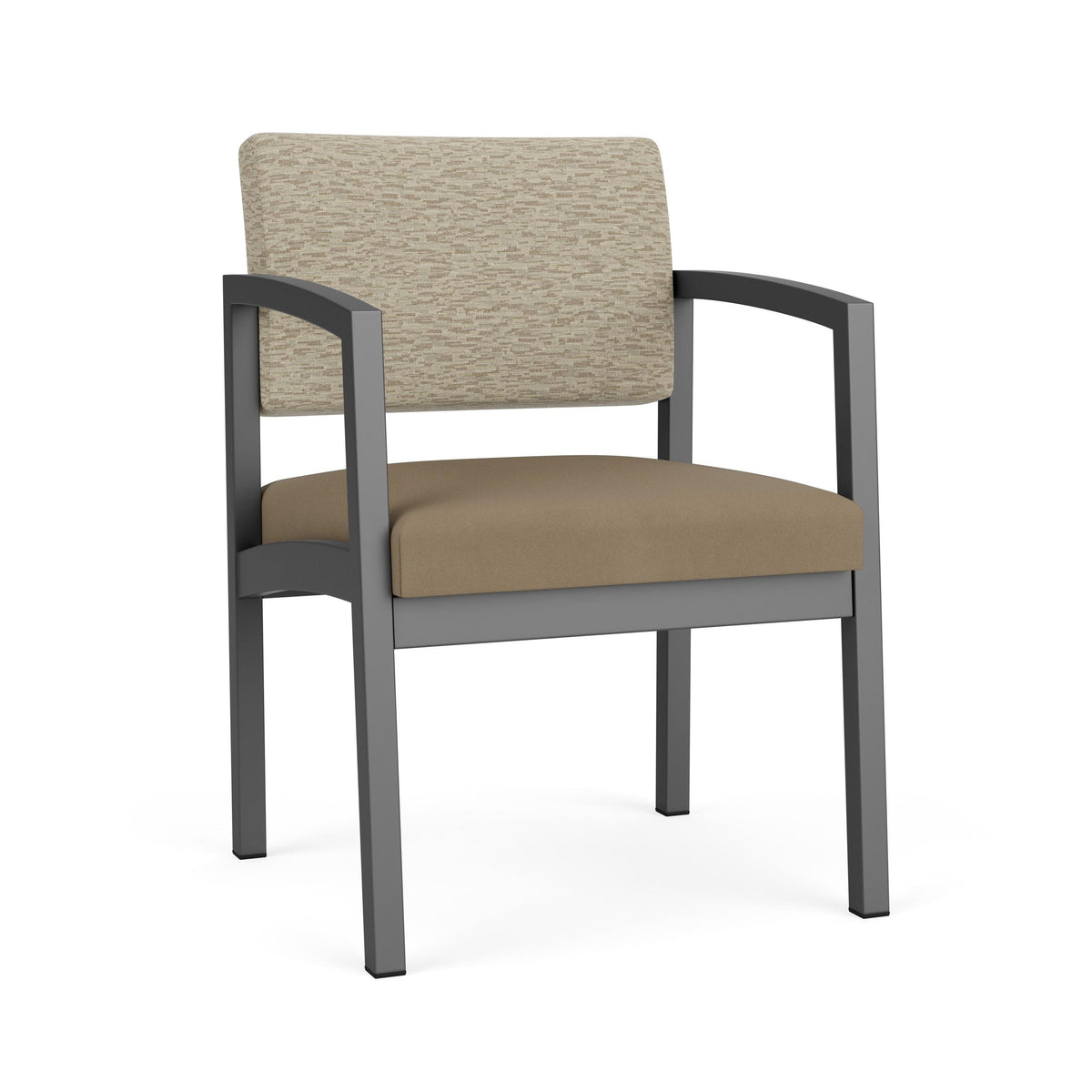 Lenox Steel Waiting Reception Guest Chair Metal Frame