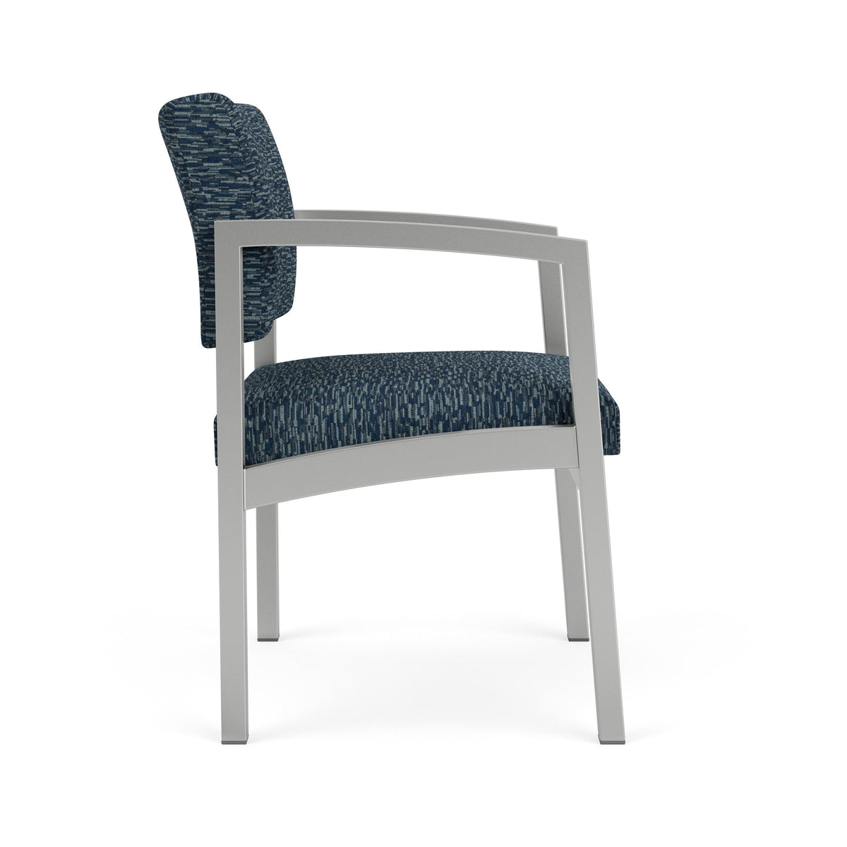 Lenox Steel Waiting Reception Guest Chair Metal Frame