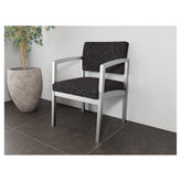 Lenox Steel Waiting Reception Guest Chair Metal Frame