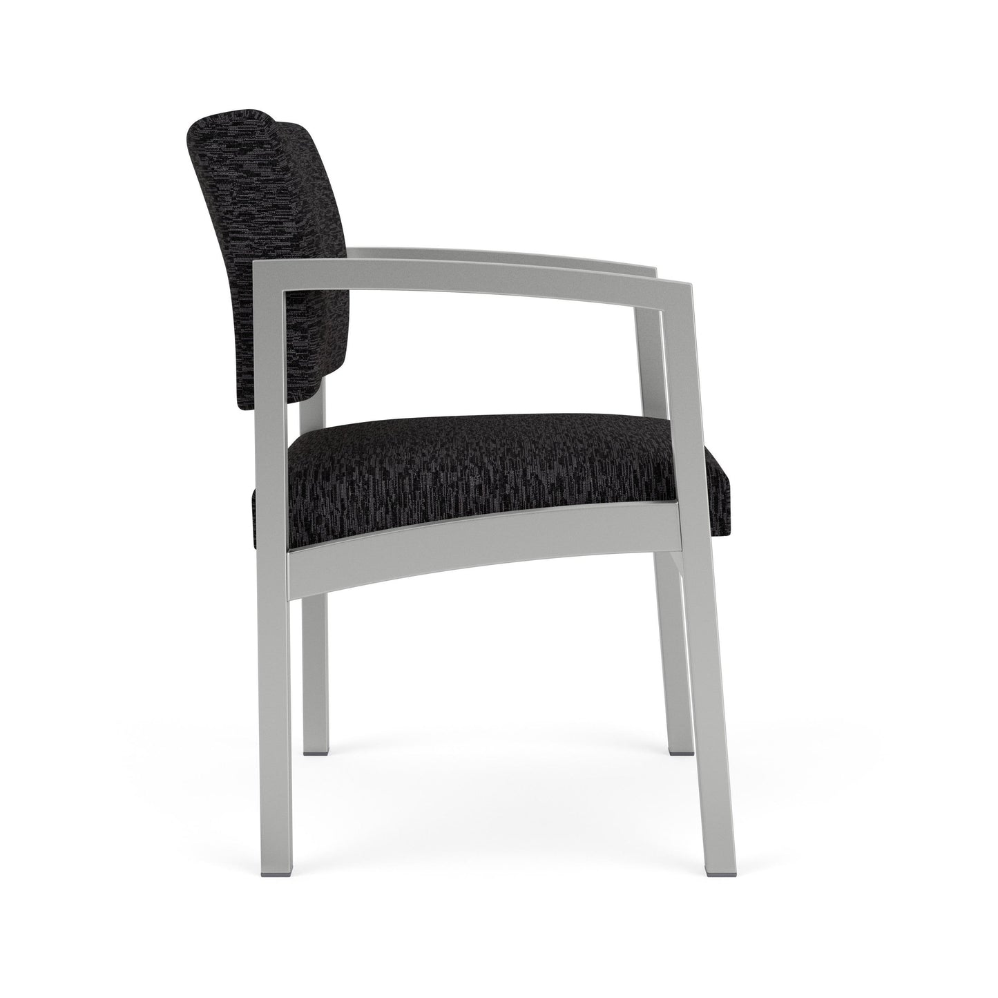 Lenox Steel Waiting Reception Guest Chair Metal Frame