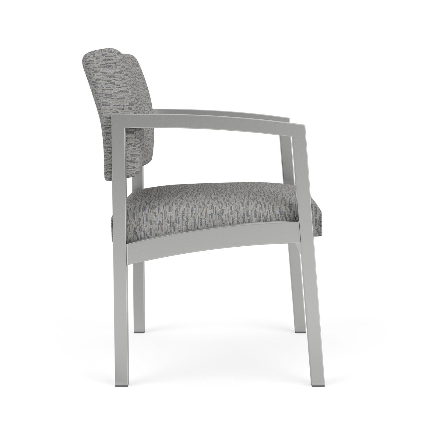 Lenox Steel Waiting Reception Guest Chair Metal Frame