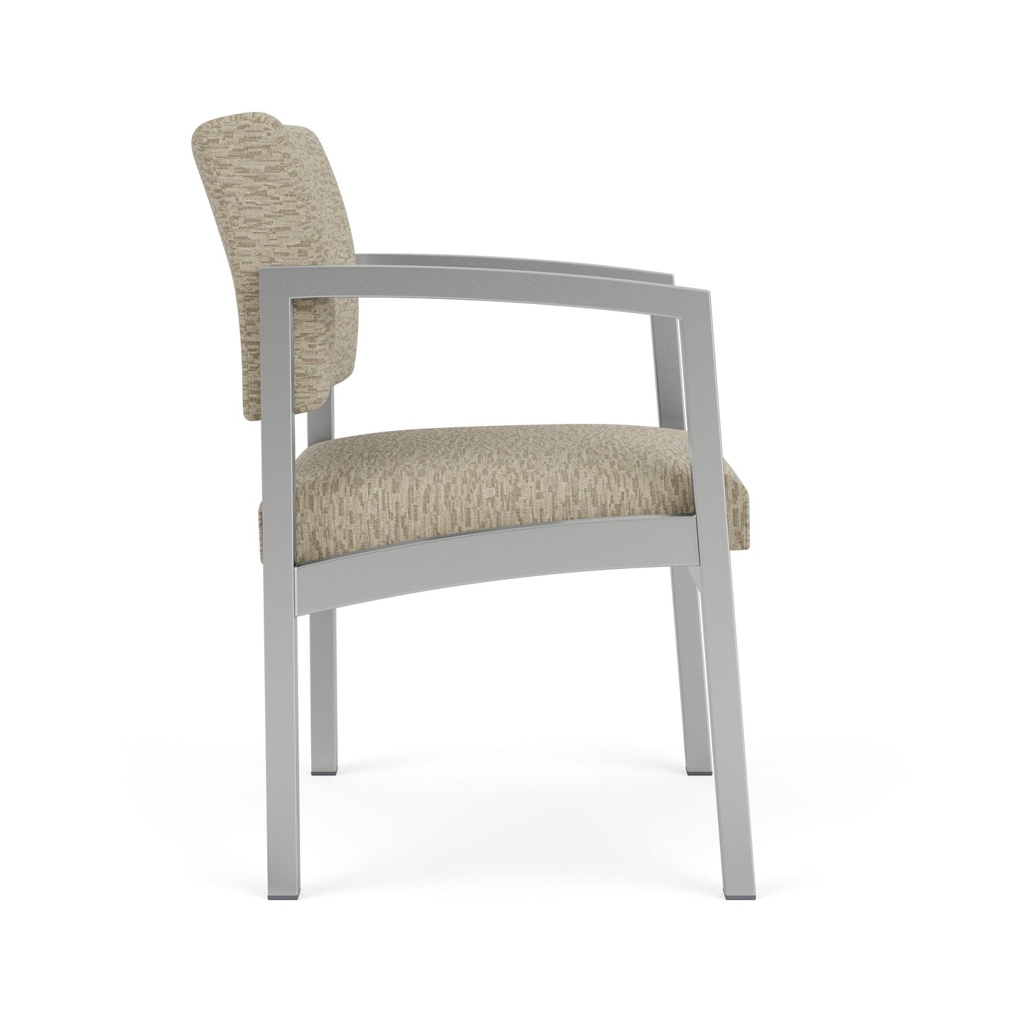 Lenox Steel Waiting Reception Guest Chair Metal Frame