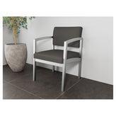 Lenox Steel Waiting Reception Guest Chair Metal Frame