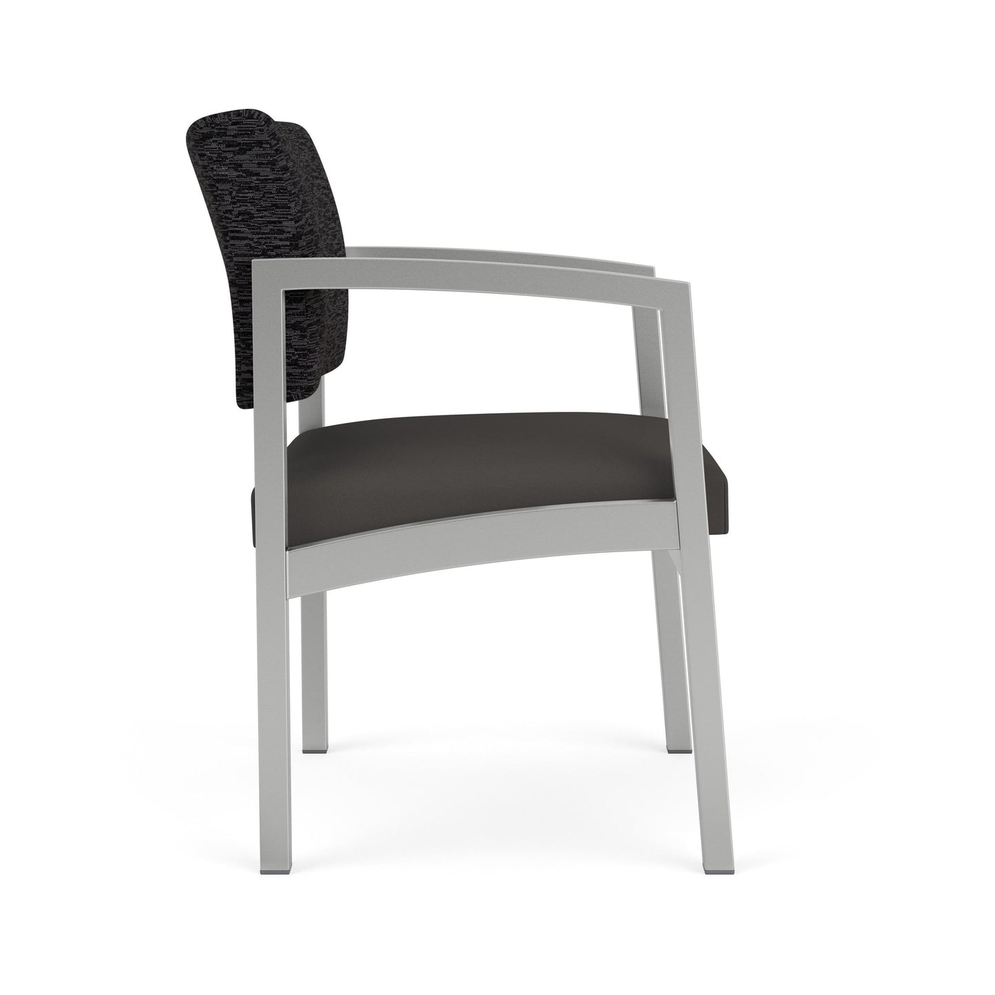 Lenox Steel Waiting Reception Guest Chair Metal Frame