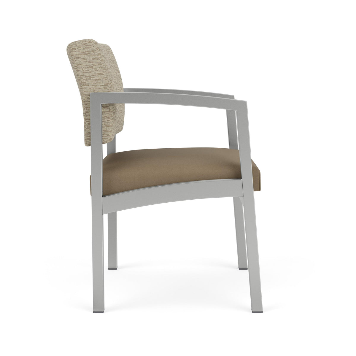 Lenox Steel Waiting Reception Guest Chair Metal Frame