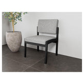 Lenox Steel Waiting Reception Armless Guest Chair Metal Frame