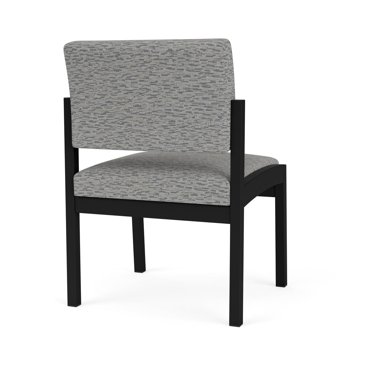 Lenox Steel Waiting Reception Armless Guest Chair Metal Frame