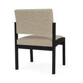 Lenox Steel Waiting Reception Armless Guest Chair Metal Frame