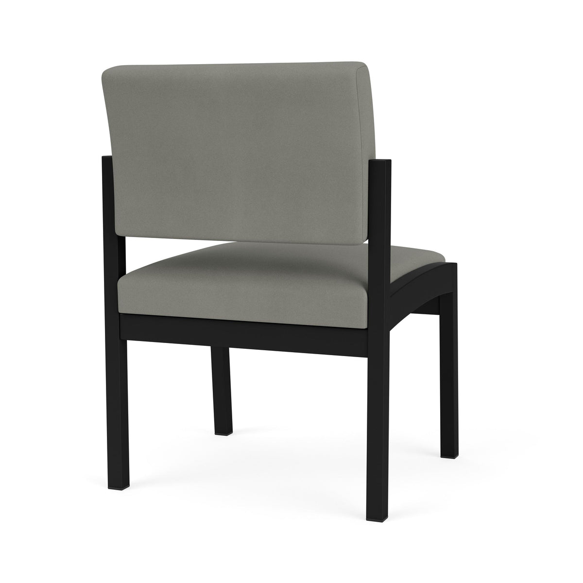 Lenox Steel Waiting Reception Armless Guest Chair Metal Frame