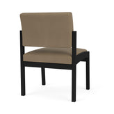 Lenox Steel Waiting Reception Armless Guest Chair Metal Frame