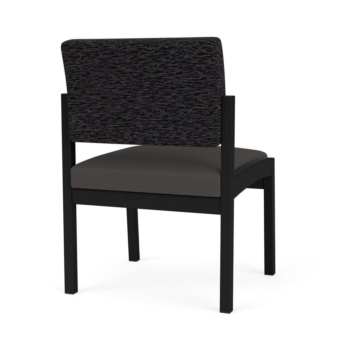 Lenox Steel Waiting Reception Armless Guest Chair Metal Frame