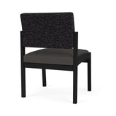 Lenox Steel Waiting Reception Armless Guest Chair Metal Frame