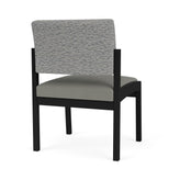 Lenox Steel Waiting Reception Armless Guest Chair Metal Frame