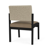 Lenox Steel Waiting Reception Armless Guest Chair Metal Frame