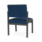 Lenox Steel Waiting Reception Armless Guest Chair Metal Frame