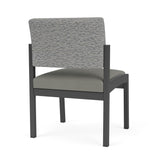 Lenox Steel Waiting Reception Armless Guest Chair Metal Frame
