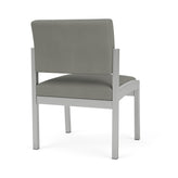 Lenox Steel Waiting Reception Armless Guest Chair Metal Frame