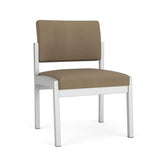 Lenox Steel Waiting Reception Armless Guest Chair Metal Frame